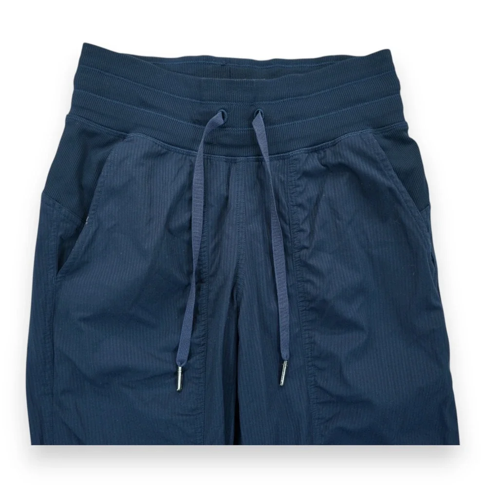 Lululemon Dance Studio Jogger Navy Size 2 ~ Elastic Waist‎ ~ Drawstring